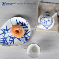 Azul bambu projeto Chinês estilo porcelana café jogo óssea china chá